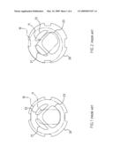 ROTARY CERAMIC CHIP OF A WATER CONTROL CERAMIC VALVE diagram and image