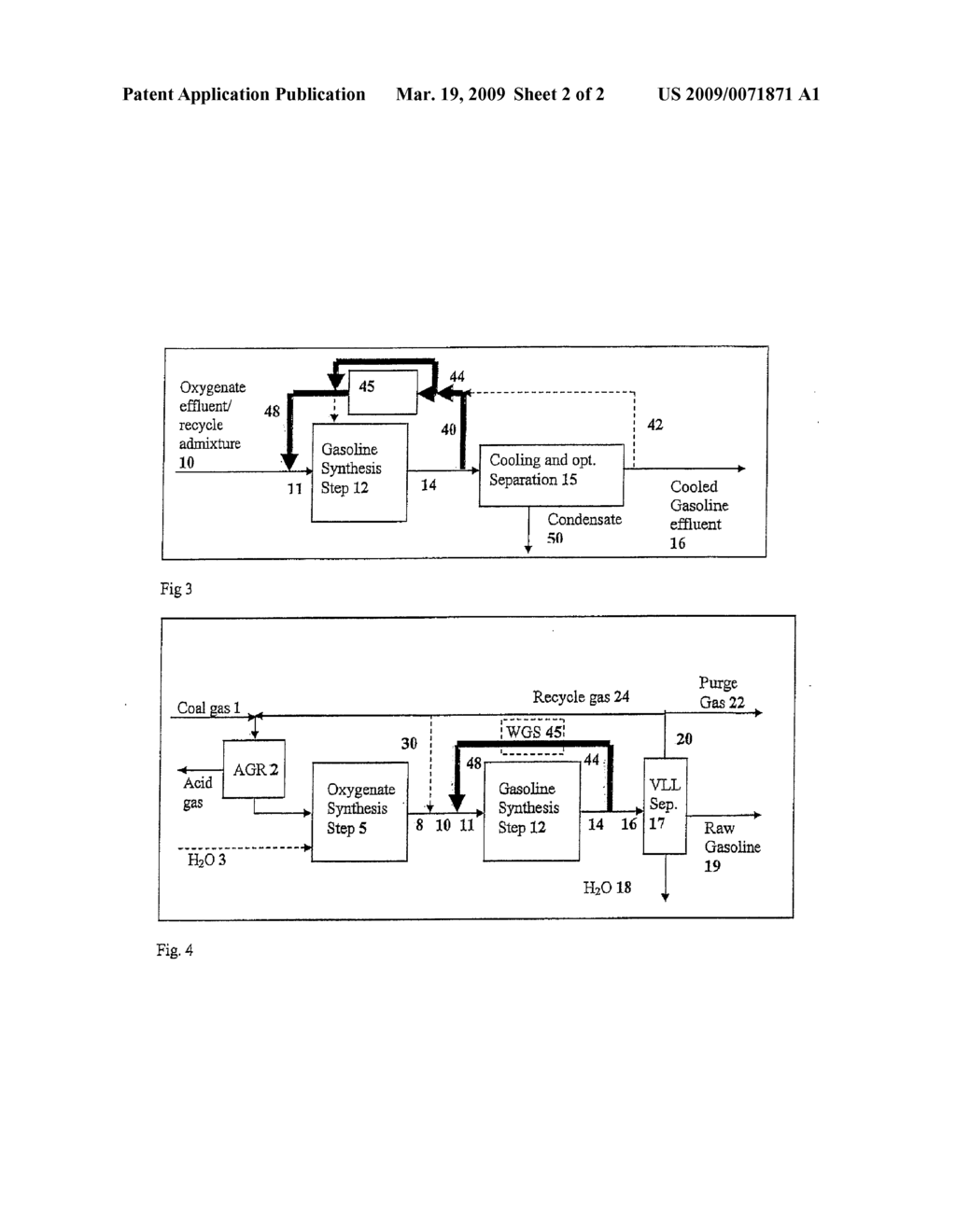 PROCESS TO CONVERSION OF OXYGENATES TO GASOLINE - diagram, schematic, and image 03