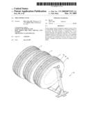 Tire support stand diagram and image