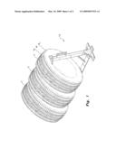 Tire support stand diagram and image