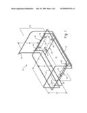 Mounting Bracket For Container Of Sheet Products diagram and image