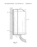 Mounting Bracket For Container Of Sheet Products diagram and image