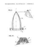 NECK CLOSURE COMPRISING A HERMETICALLY SEALED NECK AND ASSOCIATED COVER CAP FOR INITIAL OPENING diagram and image