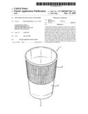 One-time-use insulating container diagram and image