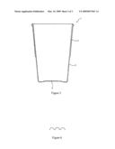 One-time-use insulating container diagram and image