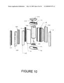 DOOR HANDLE DISPENSER FOR SANITIZING LIQUIDS diagram and image