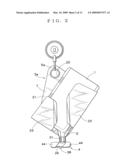 Apparatus for extracting the contents from a refill pouch diagram and image