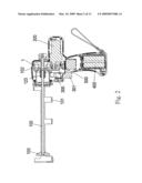 DEVICE FOR DISPENSING A VISCID MATERIAL diagram and image