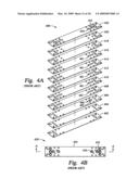 Method of preventing bonding between a load distribution block and a plate set of stacked sheets during diffusion bonding of a fluid flow structure diagram and image