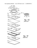 Method of preventing bonding between a load distribution block and a plate set of stacked sheets during diffusion bonding of a fluid flow structure diagram and image