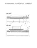 METHOD FOR MANUFACTURING THIN FILM TRANSISTOR AND DISPLAY DEVICE INCLUDING THE THIN FILM TRANSISTOR diagram and image