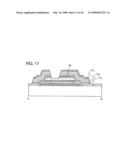 METHOD FOR MANUFACTURING THIN FILM TRANSISTOR AND DISPLAY DEVICE INCLUDING THE THIN FILM TRANSISTOR diagram and image