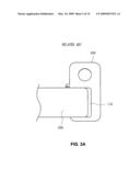 Bracket for securing side airbag for automotive vehicle diagram and image