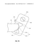 Bracket for securing side airbag for automotive vehicle diagram and image