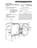 VEHICLE UNSEQUENCED REAR DOOR ARTICULATING MECHANISM diagram and image