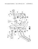 VEHICLE UNSEQUENCED REAR DOOR ARTICULATING MECHANISM diagram and image