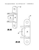 VEHICLE UNSEQUENCED REAR DOOR ARTICULATING MECHANISM diagram and image