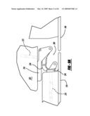 VEHICLE UNSEQUENCED REAR DOOR ARTICULATING MECHANISM diagram and image