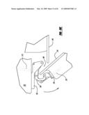 VEHICLE UNSEQUENCED REAR DOOR ARTICULATING MECHANISM diagram and image