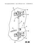 VEHICLE UNSEQUENCED REAR DOOR ARTICULATING MECHANISM diagram and image