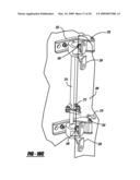 VEHICLE UNSEQUENCED REAR DOOR ARTICULATING MECHANISM diagram and image