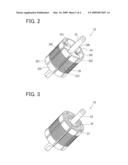 ELECTRIC MOTOR AND FUEL PUMP HAVING THE SAME diagram and image
