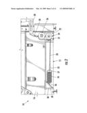 COUNTERBALANCE ASSEMBLY FOR A DISHWASHER DOOR AND ASSOCIATED METHOD diagram and image