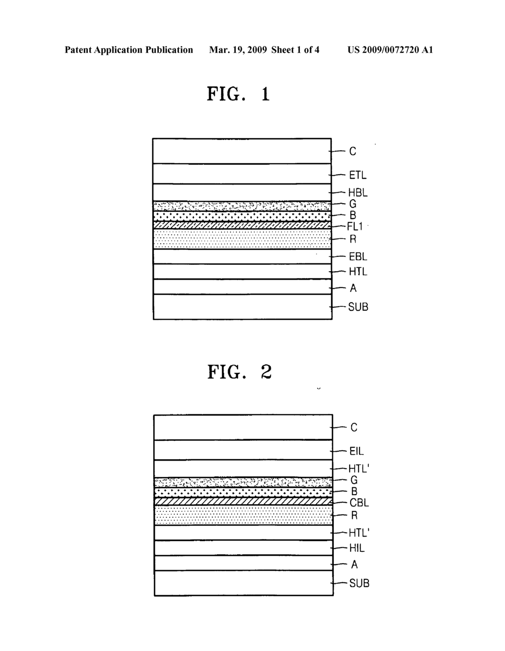 White organic light emitting device and display apparatus and lighting apparatus comprising the same - diagram, schematic, and image 02