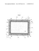 Organic electroluminescence display device diagram and image