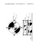 Magnetic motor generator having a floating flywheel diagram and image