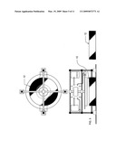 Magnetic motor generator having a floating flywheel diagram and image