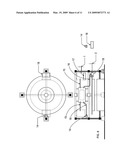 Magnetic motor generator having a floating flywheel diagram and image