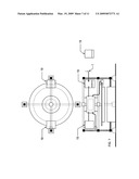 Magnetic motor generator having a floating flywheel diagram and image