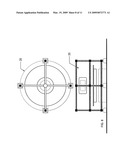 Magnetic motor generator having a floating flywheel diagram and image