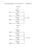 Voltage-drop measuring circuit, semiconductor device and system having the same, and associated methods diagram and image