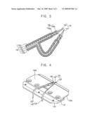 Apparatus for testing a semiconductor device and a method of fabricating and using the same diagram and image