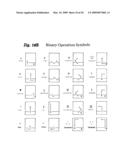 Lineographic alphanumeric data input system diagram and image
