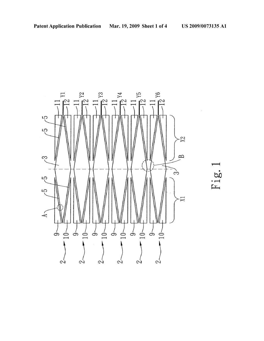 PROJECTING CAPACITIVE TOUCH SENSING DEVICE, DISPLAY PANEL, AND IMAGE DISPLAY SYSTEM - diagram, schematic, and image 02