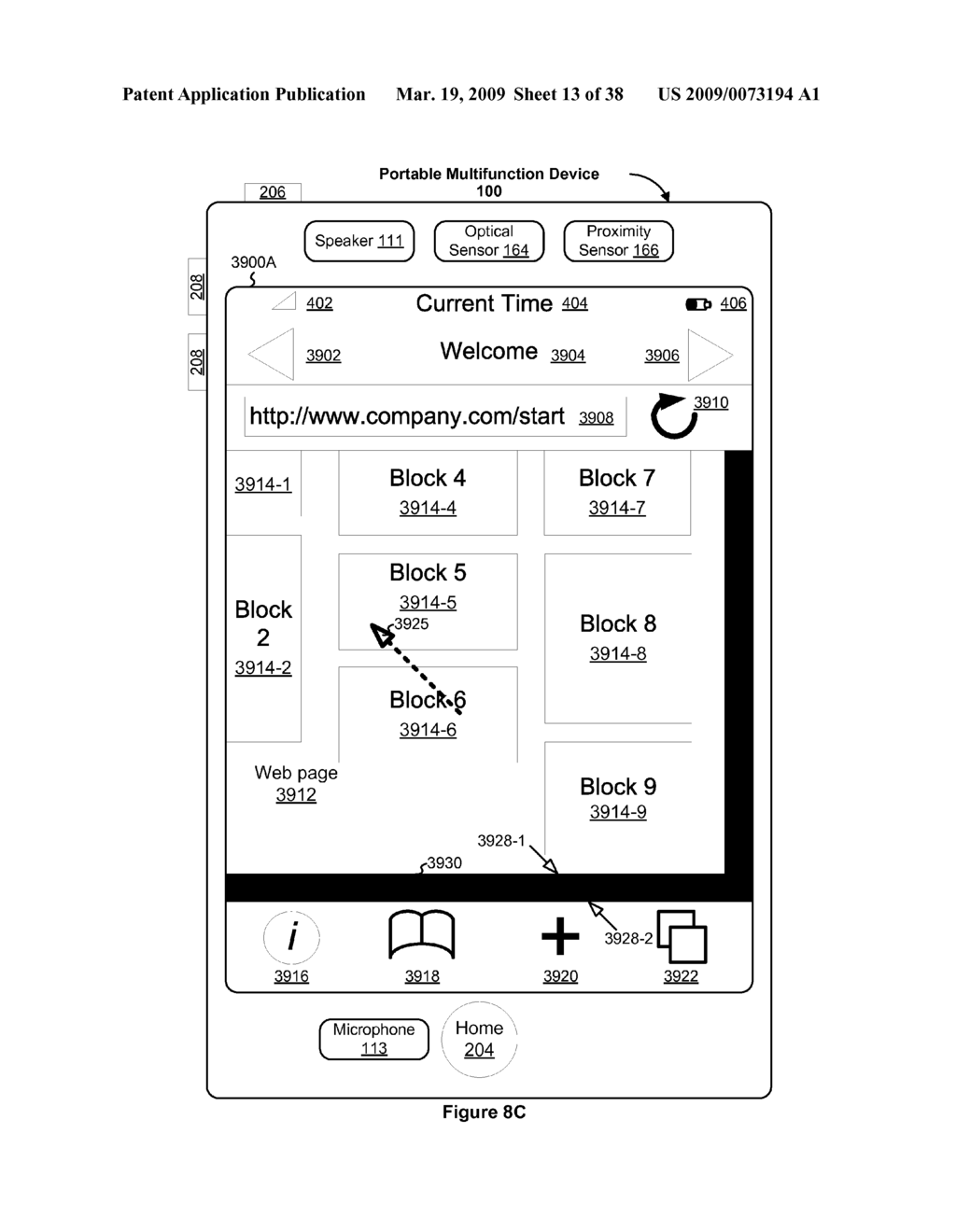 Device, Method, and Graphical User Interface for List Scrolling on a Touch-Screen Display - diagram, schematic, and image 14