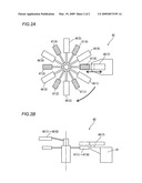 Rotary printing device diagram and image