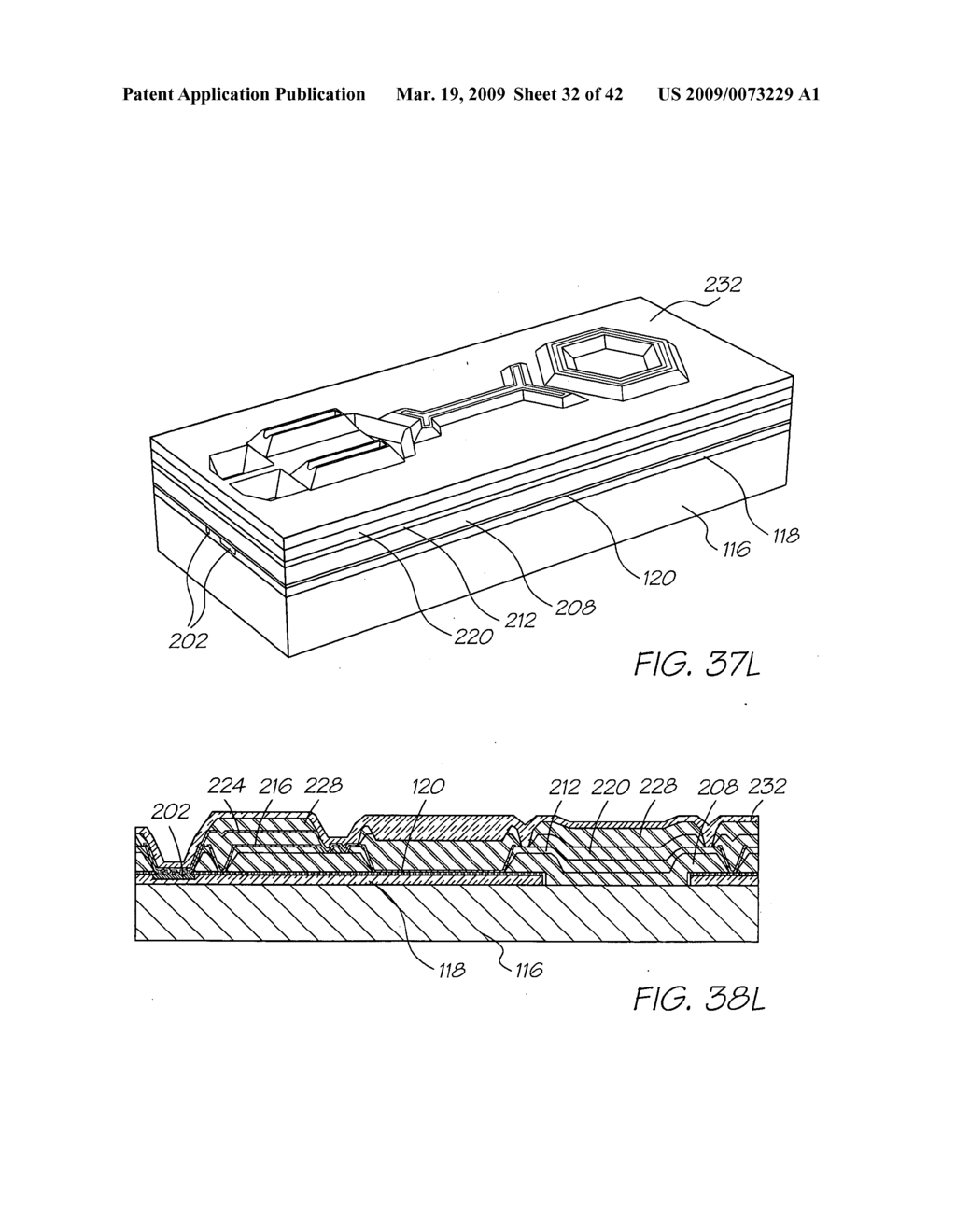 INK JET PRINTHEAD WITH DISPLACEABLE NOZZLE CROWN - diagram, schematic, and image 33