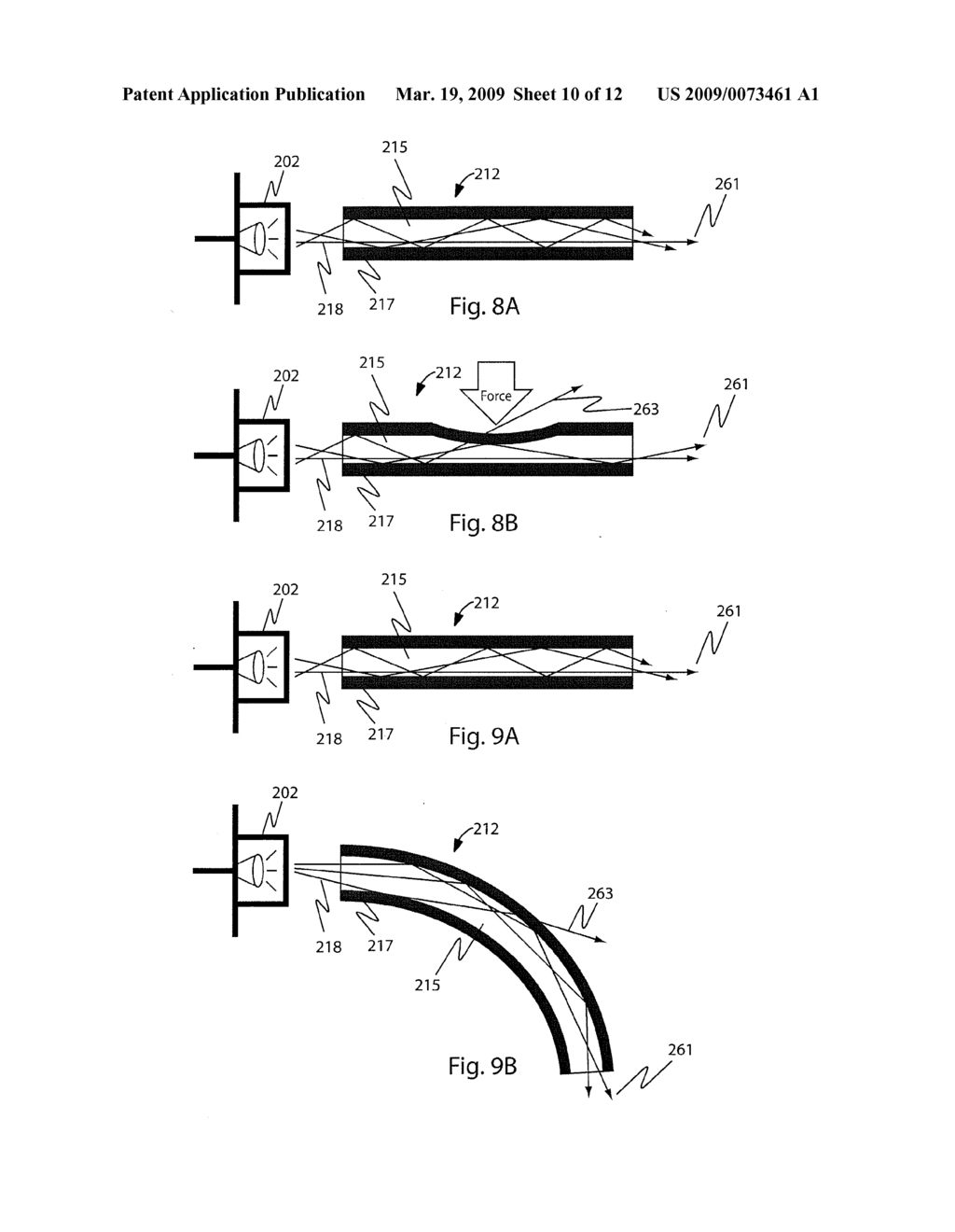 Waveguide and Optical Motion Sensor Using Optical Power Modulation - diagram, schematic, and image 11