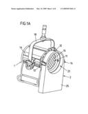 Dimming Device for a Searchlight diagram and image