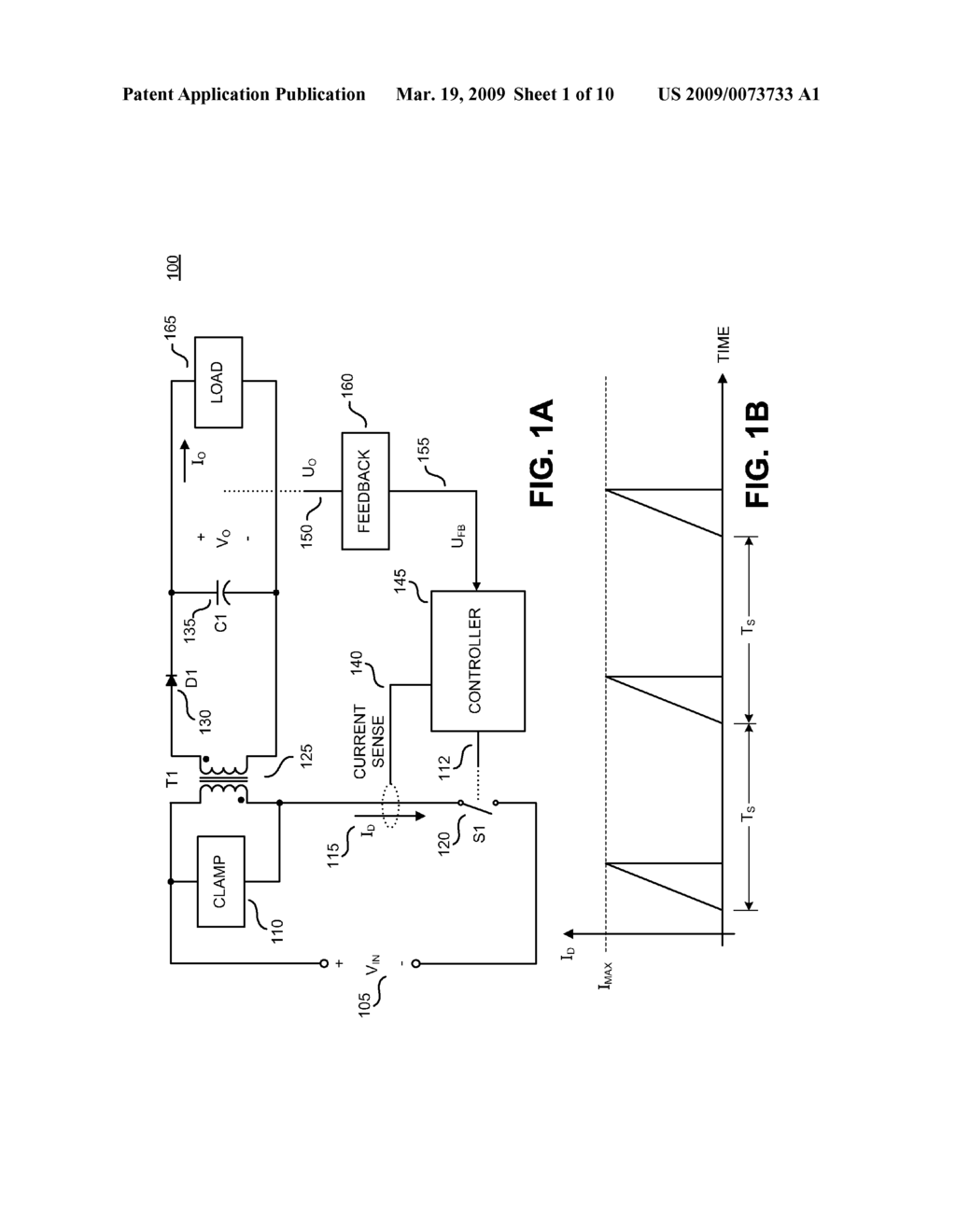 METHOD AND APPARATUS TO REDUCE AUDIO FREQUENCIES IN A SWITCHING POWER SUPPLY - diagram, schematic, and image 02