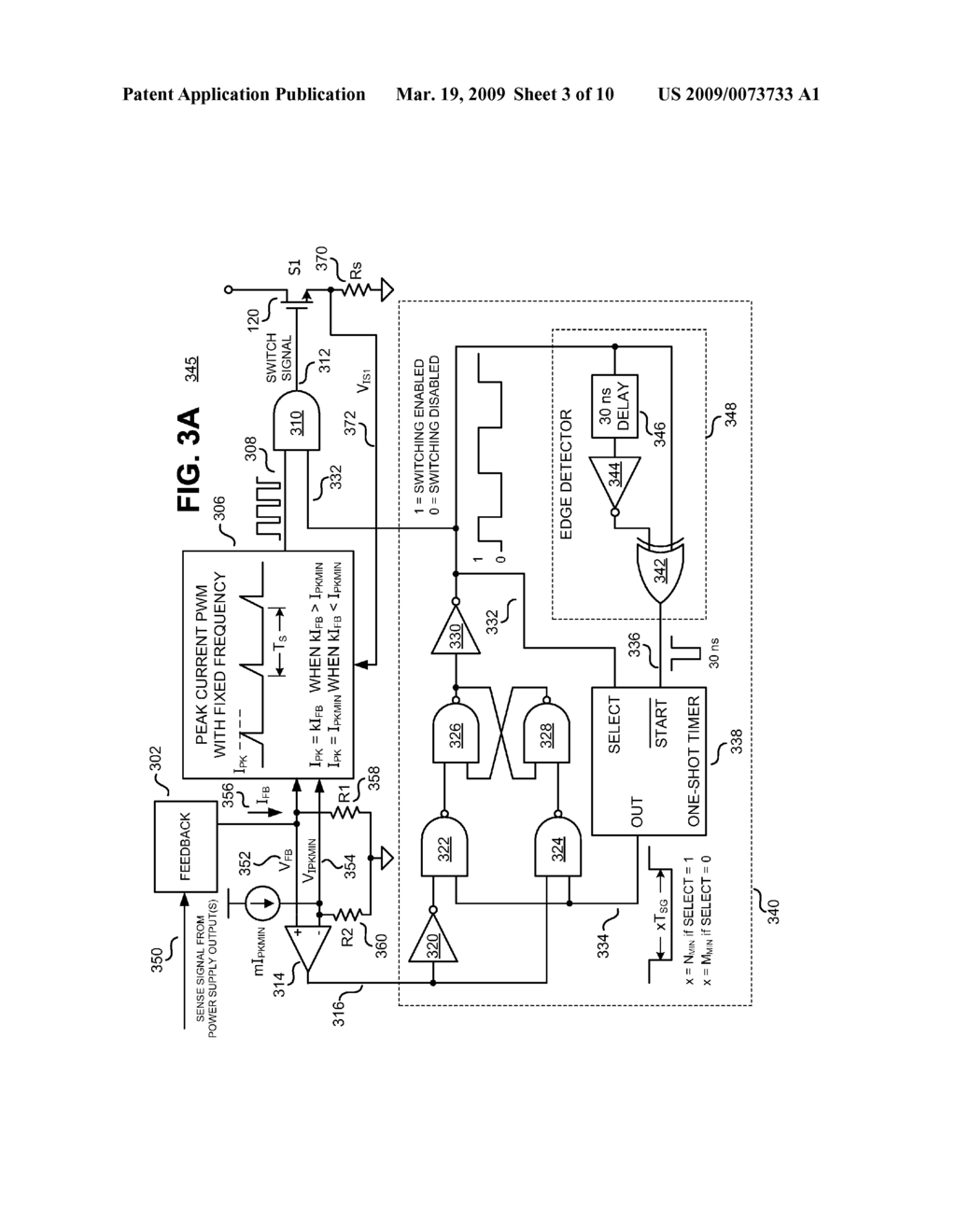 METHOD AND APPARATUS TO REDUCE AUDIO FREQUENCIES IN A SWITCHING POWER SUPPLY - diagram, schematic, and image 04