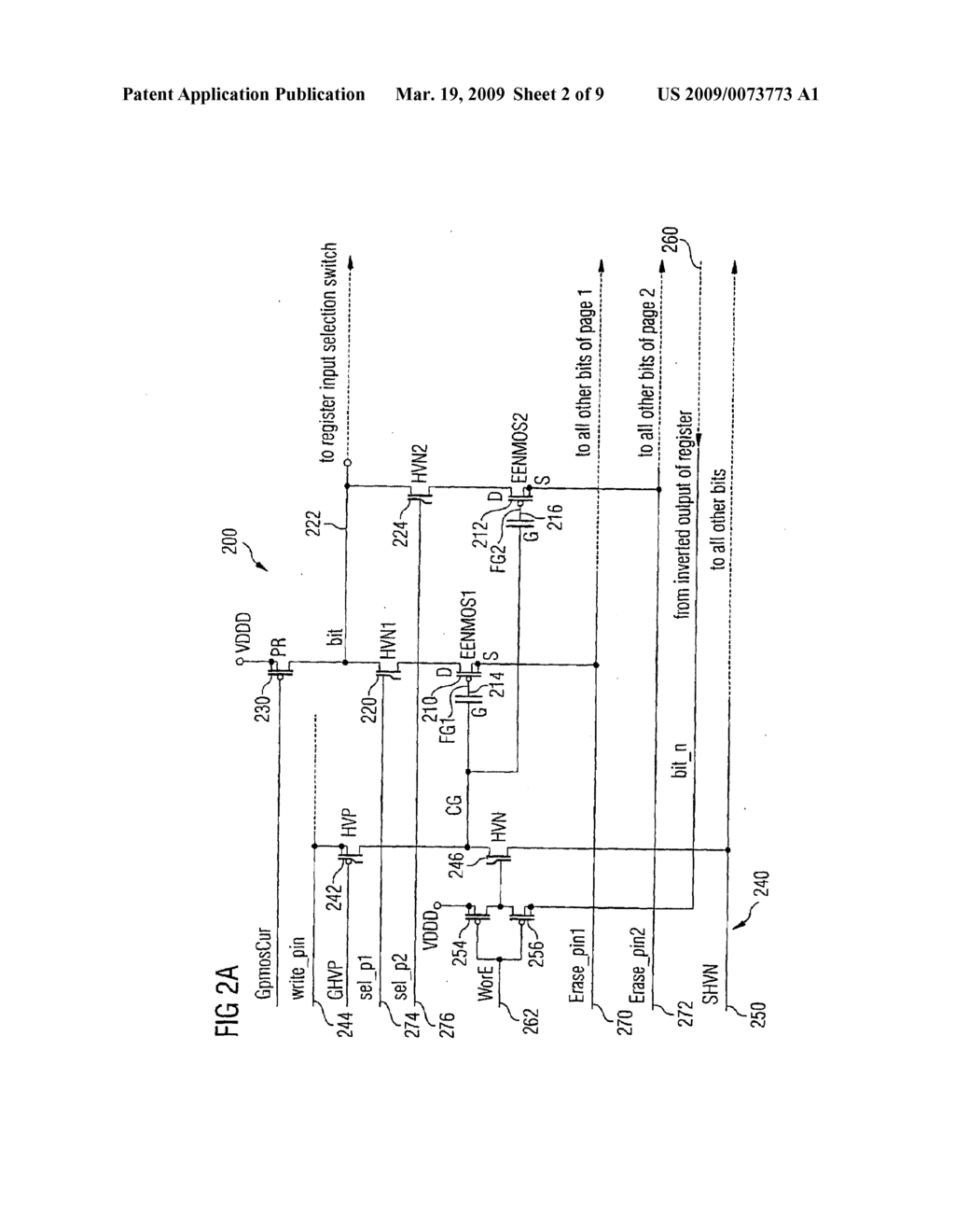 MEMORY CIRCUIT, DRIVE CIRCUIT FOR A MEMORY AND METHOD FOR WRITING WRITE DATA INTO A MEMORY - diagram, schematic, and image 03