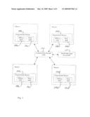 Modular messaging log application on an IP phone diagram and image