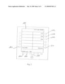 Modular messaging log application on an IP phone diagram and image