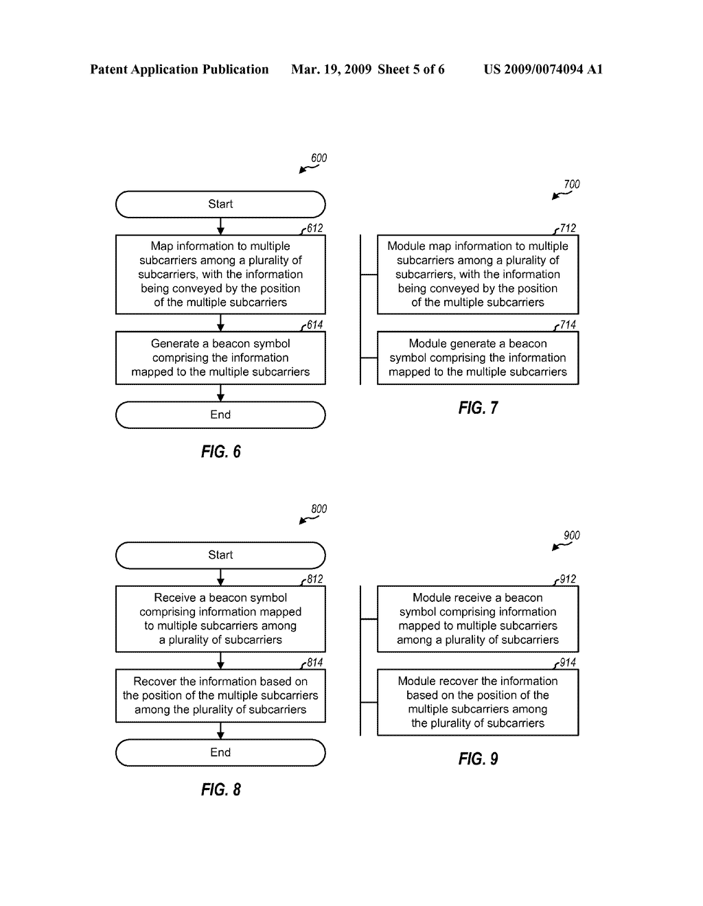 BEACON SYMBOLS WITH MULTIPLE ACTIVE SUBCARRIERS FOR WIRELESS COMMUNICATION - diagram, schematic, and image 06