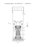 COOLING CIRCUIT FLOW PATH FOR A TURBINE SECTION AIRFOIL diagram and image